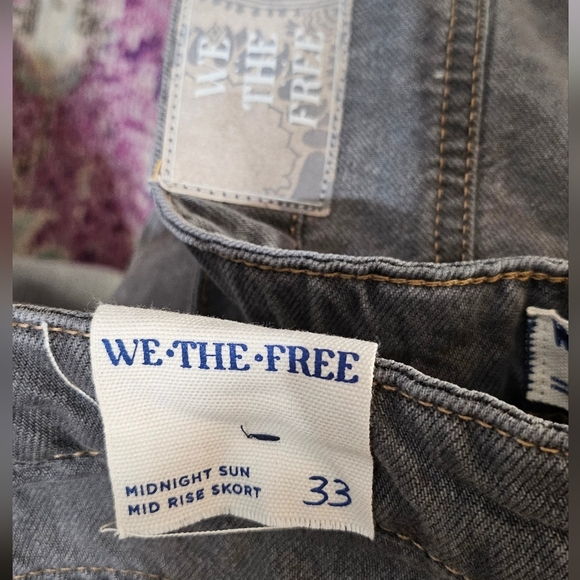 We the Free Midnight Sun Mid Rise Skort - Picture 4 of 6